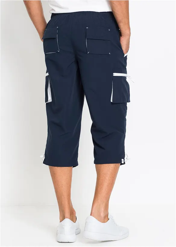Mikrofaser 3/4-Schlupfhose, Regular Fit, bonprix