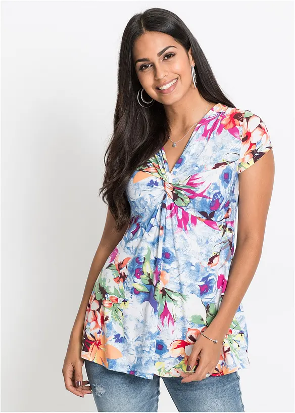 T-shirt en viscose extensible, bonprix