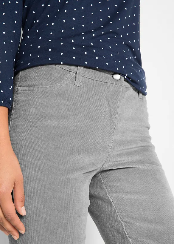 Stretch-Cordhose, Straight, bonprix