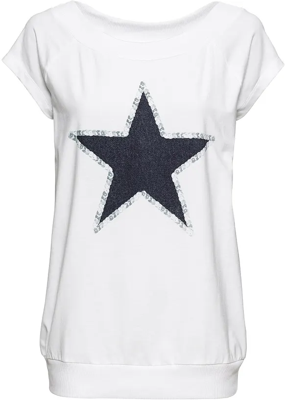 Shirt mit Sternenprint, bonprix