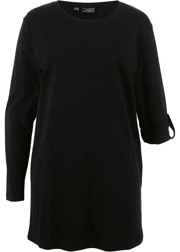 T-shirt long 100% coton, bonprix