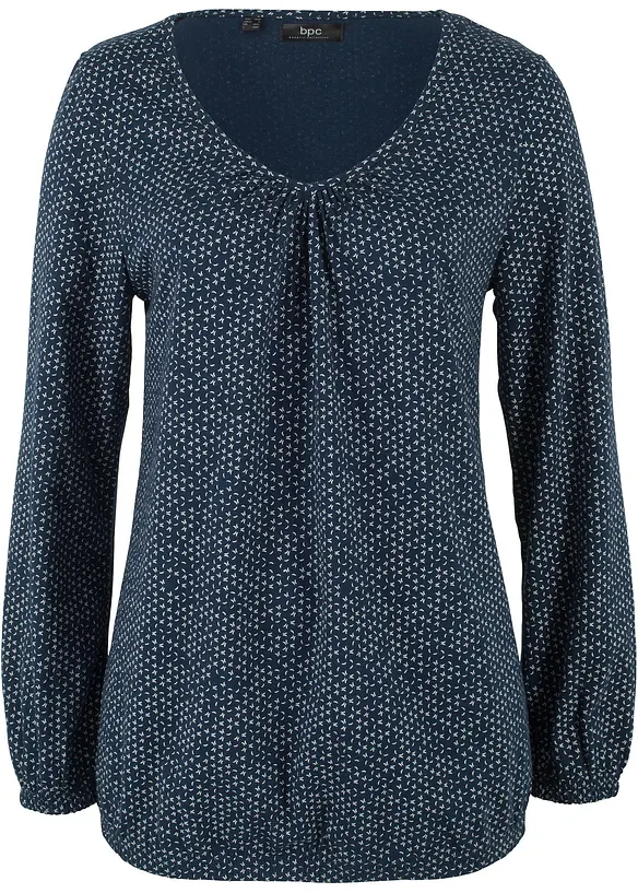 T-shirt manches longues 100% coton, bonprix