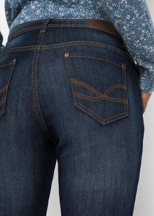 Jean Mom extensible, taille mi-haute, bonprix