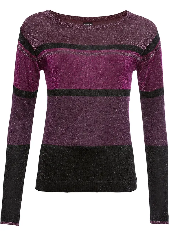 Pull en fine maille, viscose majoritaire, bonprix