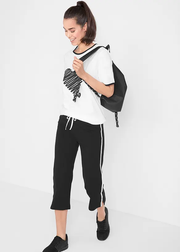 Lot de 2 T-shirts longs, bonprix