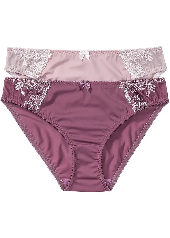 Slips avec de jolies broderies, bonprix