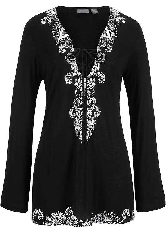 Tunique de plage en viscose, bonprix
