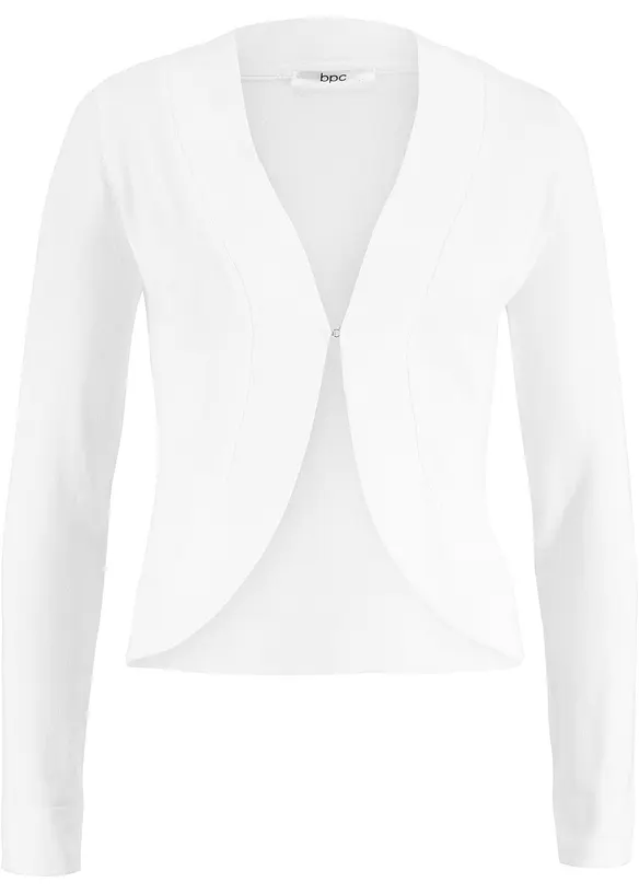 Kurze Strickjacke mit Viskose, bonprix