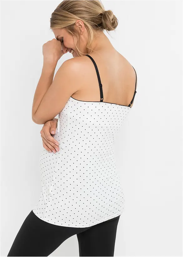 Stilltop mit Bio-Baumwolle (2er Pack), bonprix