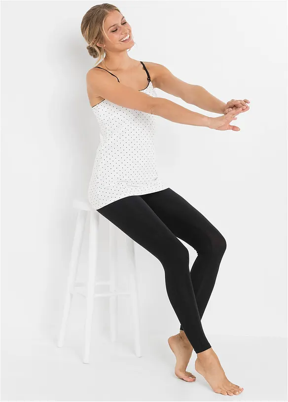 Stilltop mit Bio-Baumwolle (2er Pack), bonprix