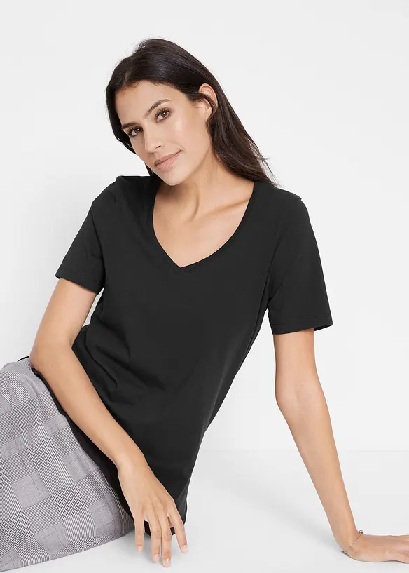 T-Shirt mit reiner Bio-Baumwolle, bonprix