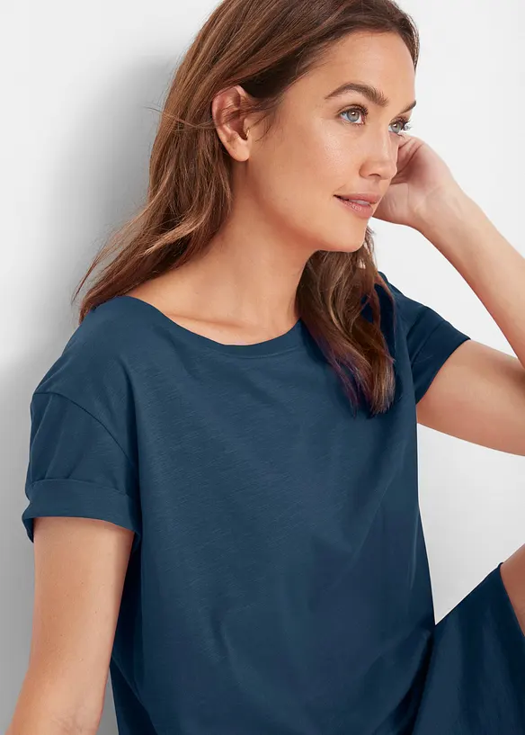 Jerseykleid mit reiner Bio-Baumwolle, bonprix