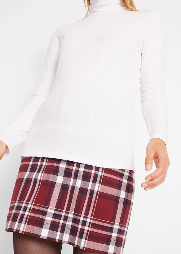 Langarmshirt mit reiner Bio-Baumwolle, bonprix