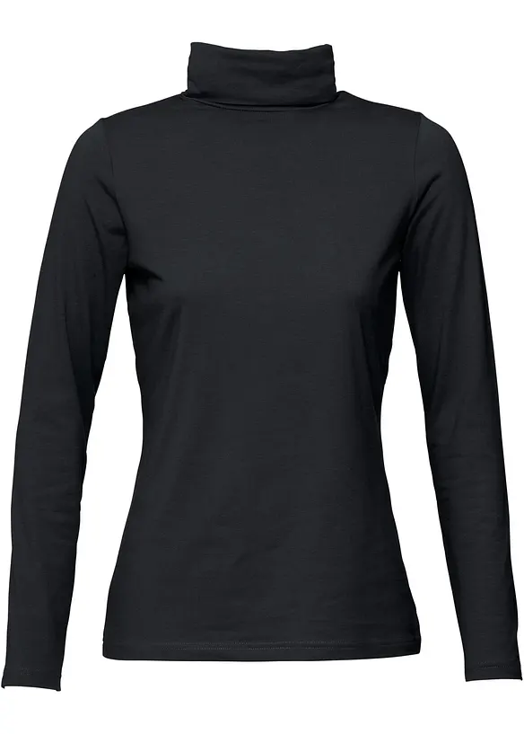 Sous-pull coton à col roulé, bonprix