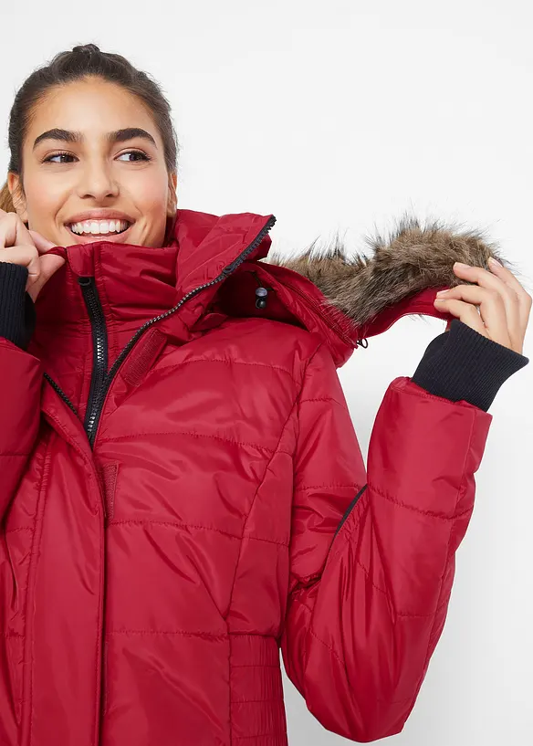 Parka longue style 2-en-1, matelassée et déperlante, bonprix