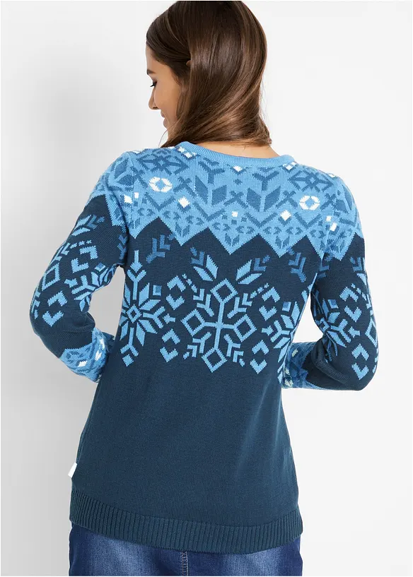 Pullover mit Norwegermuster, bonprix