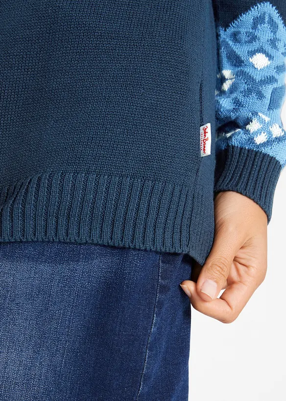 Pullover mit Norwegermuster, bonprix