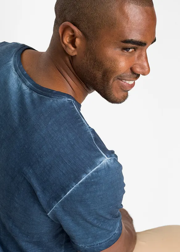 T-shirt effet délavé, bonprix