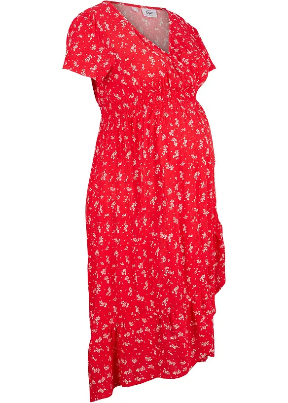 2-in-1 Umstands- und Stillkleid aus Viskose- Crepe, bonprix