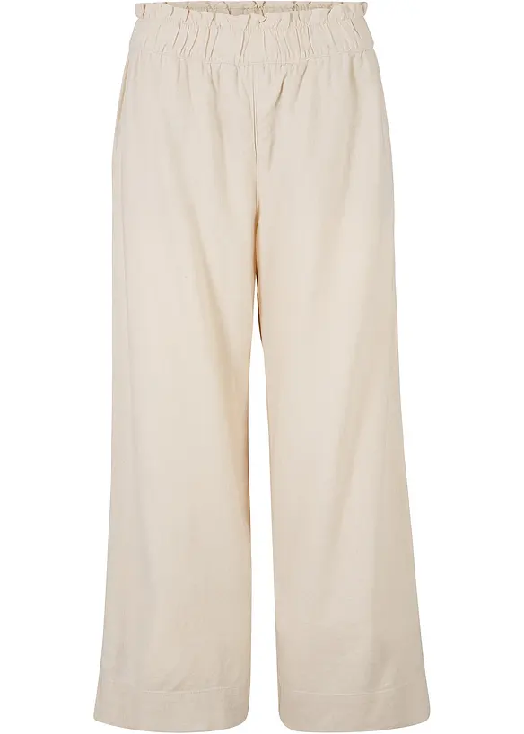 Leinen-Culotte, wadenlang, bonprix