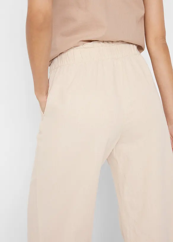 Leinen-Culotte, wadenlang, bonprix