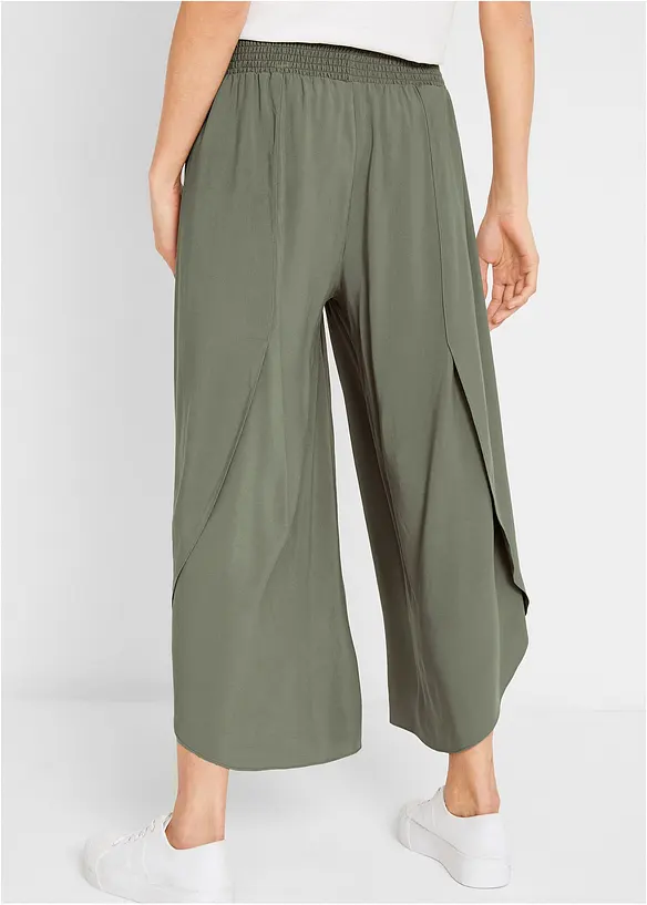 Jupe-culotte longueur mollet en viscose, bonprix