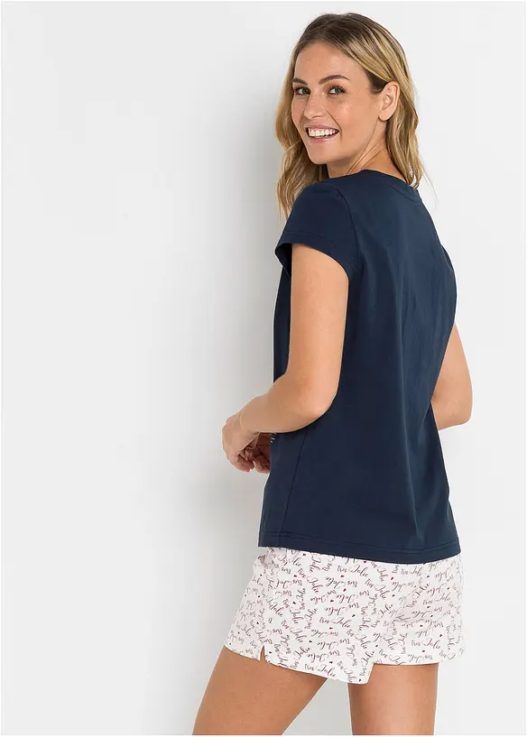 Pyjashort 100% coton, bonprix