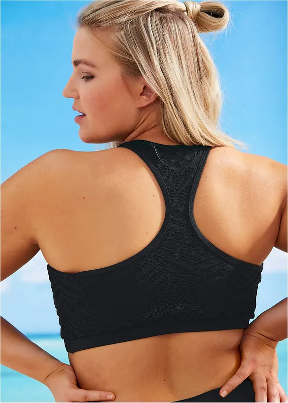 Haut de bikini brassière en dentelle, bonprix