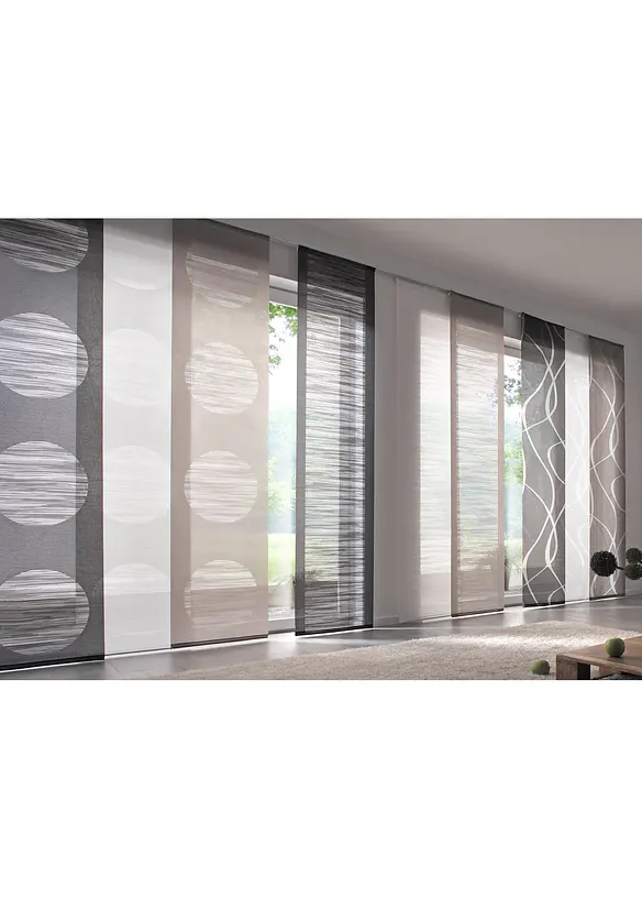 Panneau coulissant motif vague (1 pce.), bonprix