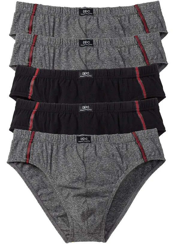 Lot de 5 slips Maxi, bonprix