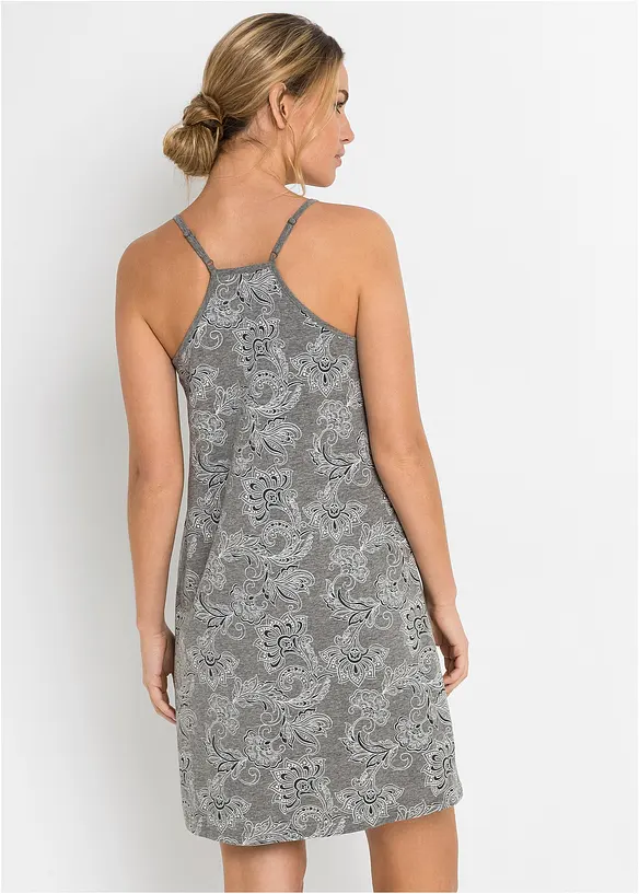 Chemise de nuit à bretelles spaghetti, bonprix