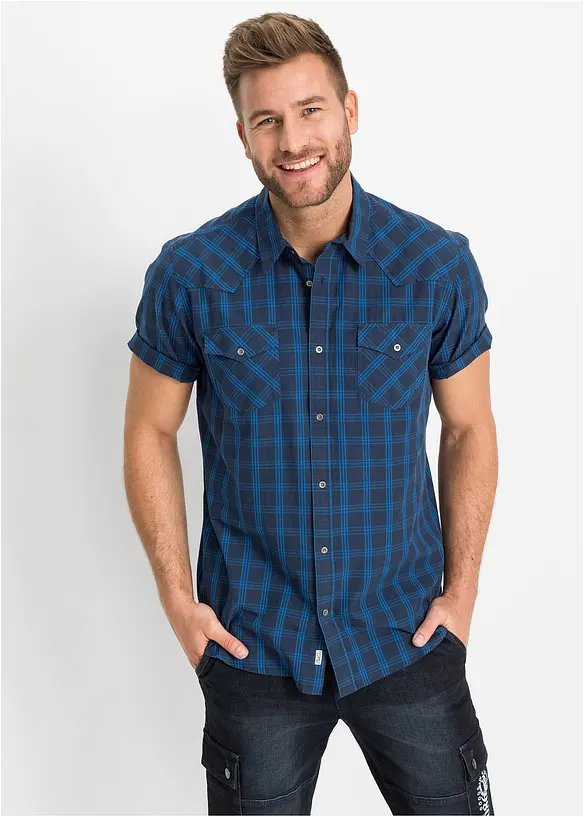 Chemise manches courtes 100% coton, bonprix