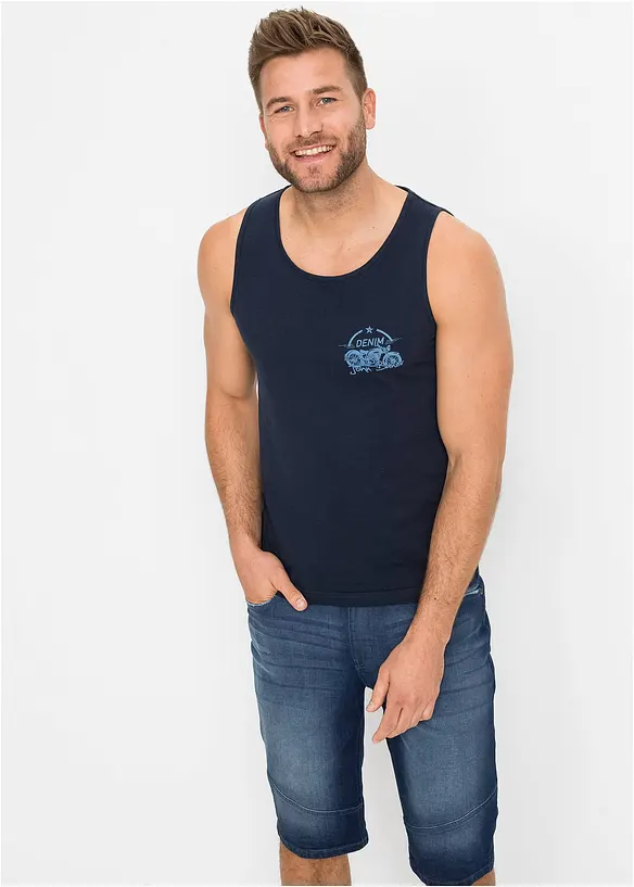 Tanktop (3er Pack), bonprix