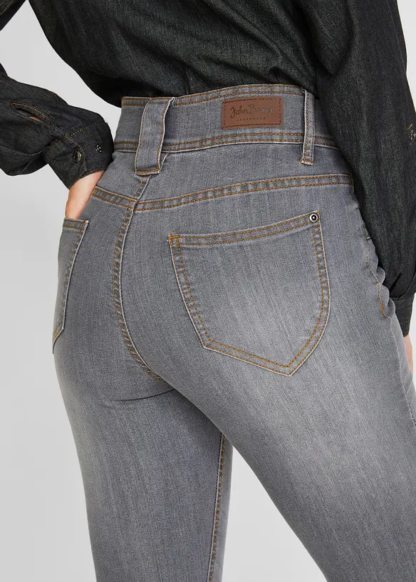 Slim-Fit-Jeans High Waist, Komfort-Stretch, bonprix