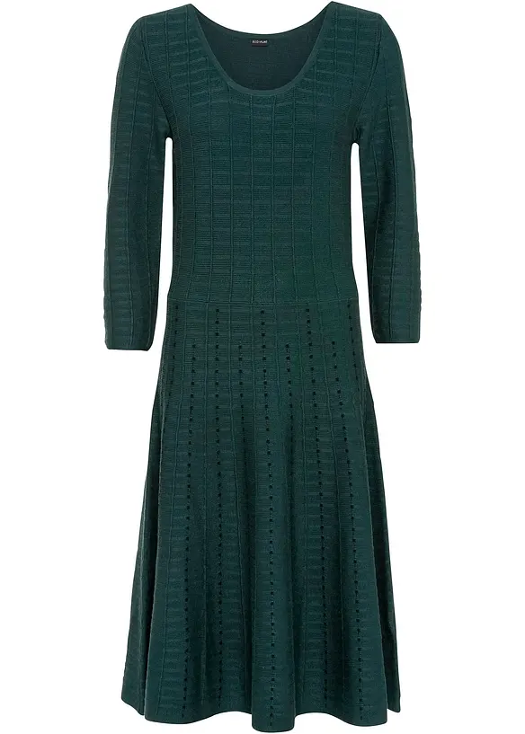 Robe pull fluide en viscose majoritaire, bonprix