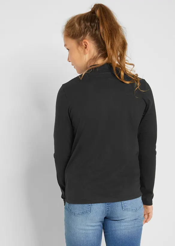 Rollkragenshirt (2er Pack), bonprix
