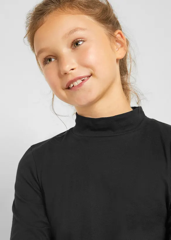 Rollkragenshirt (2er Pack), bonprix