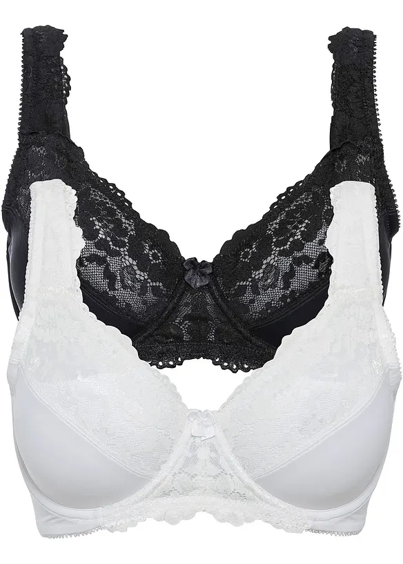 Minimizer-BH mit gepolsterten Trägern (2er Pack), bonprix