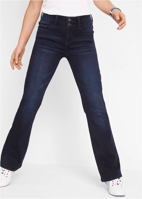 Bootcut Jeans High Waist, Shaping-Ultra-Soft, bonprix