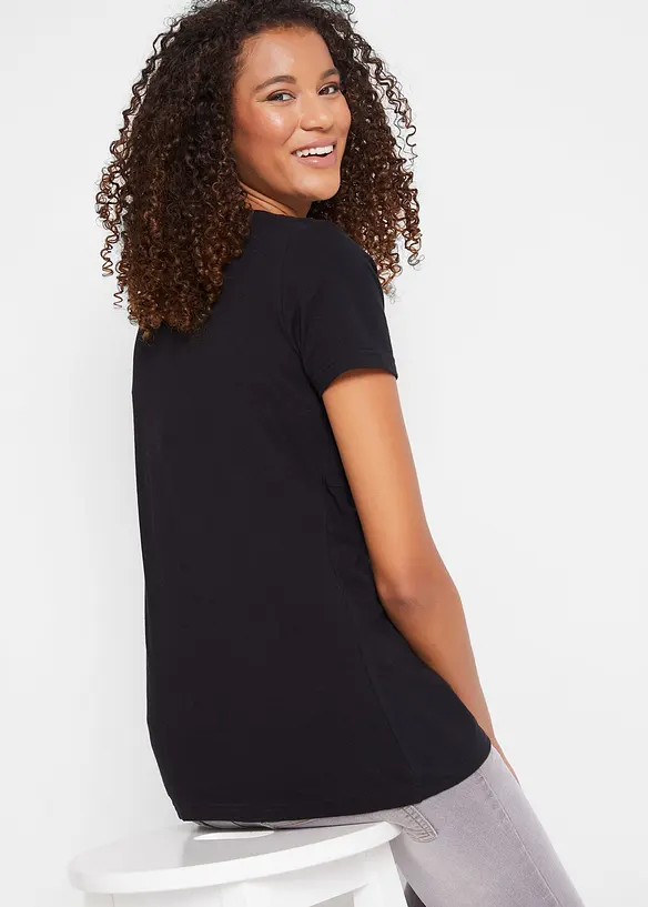 2-in-1 Umstands- und Stillshirts (2er Pack), bonprix