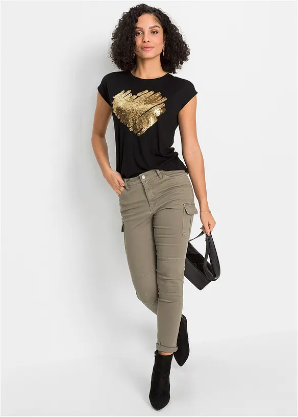 Shirt aus Viskose-Mix, bonprix