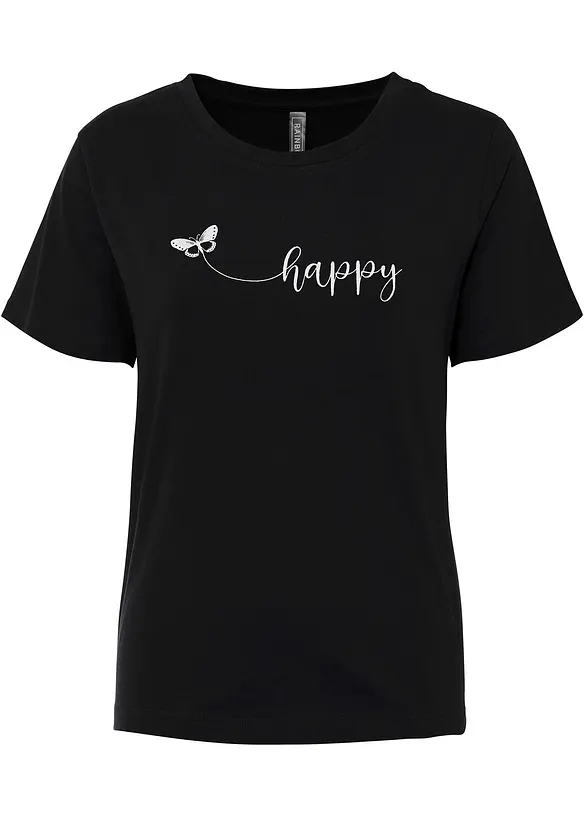 T-Shirt aus reiner Baumwolle, bonprix