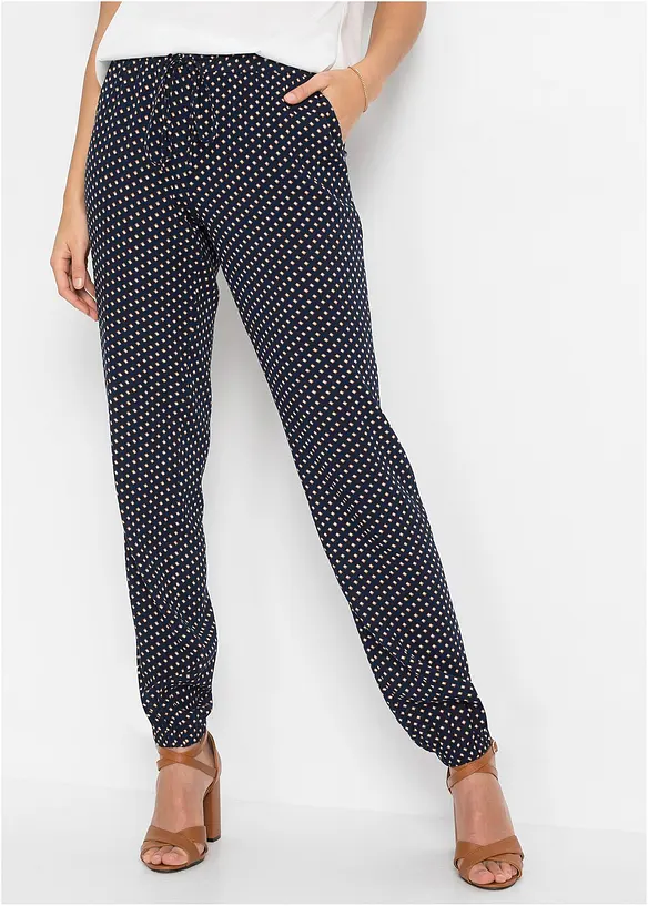 Schlupfhose aus reiner Viskose, bonprix