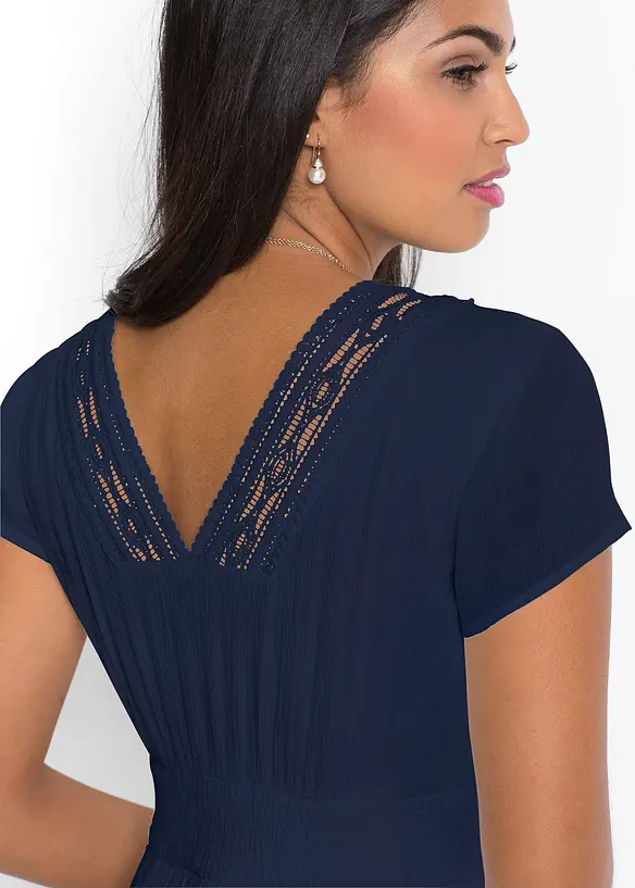 Maxikleid aus fließender Viskose, bonprix
