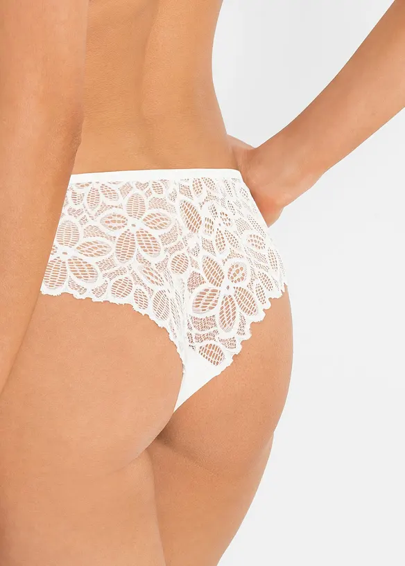 Slip brésilien en dentelle, bonprix
