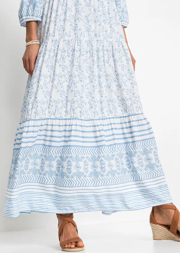 Robe longue en viscose fluide, bonprix