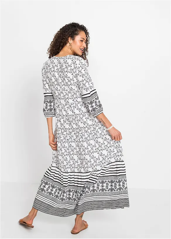 Robe longue en viscose fluide, bonprix