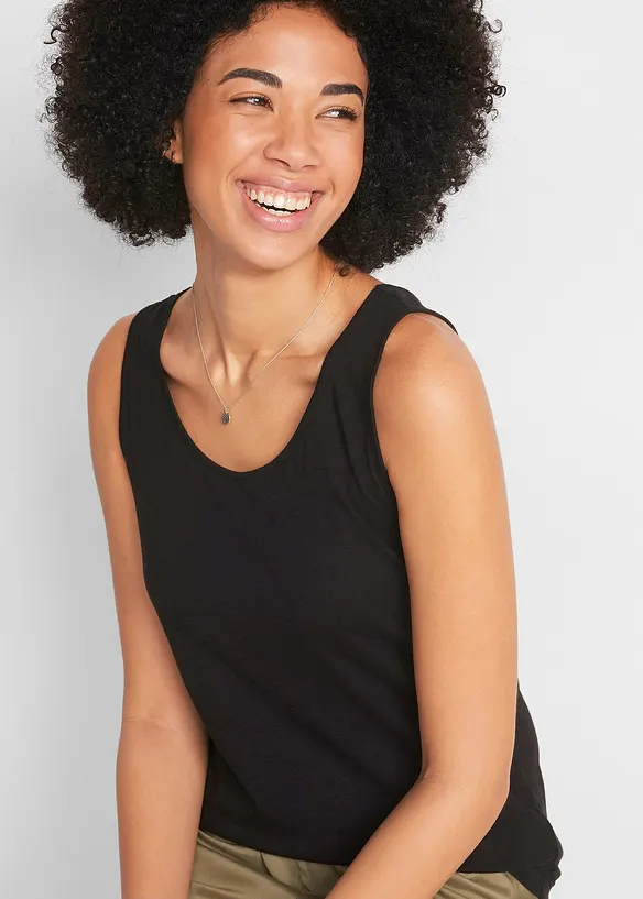Débardeur en jersey 100% coton, bonprix