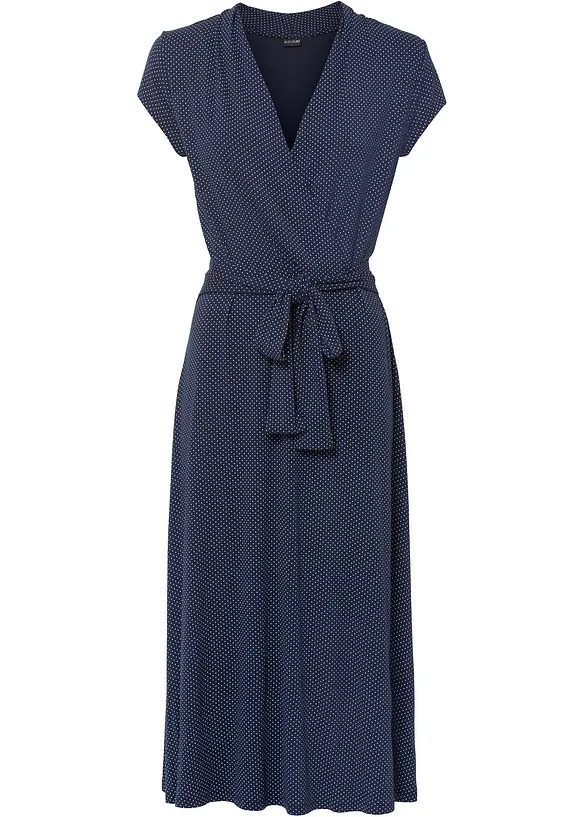 Midikleid aus Viksose-Mix, bonprix