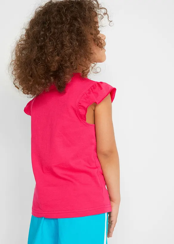 Lot de 2 T-shirts 100% coton, bonprix